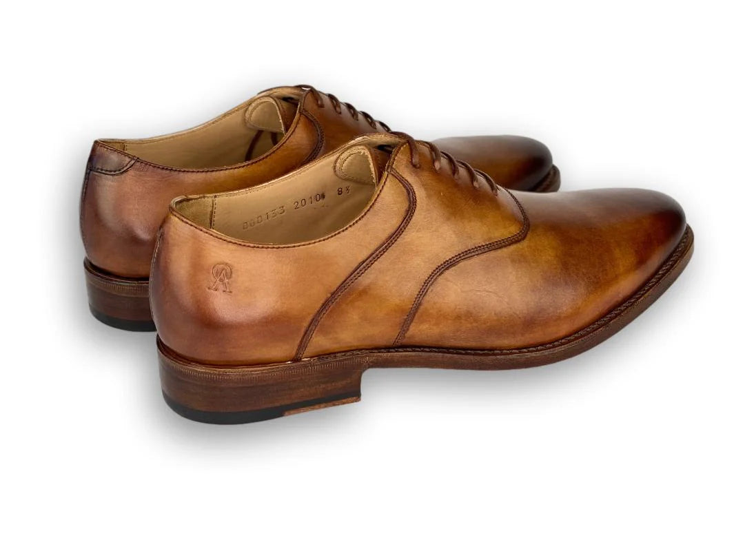 Wellington Saddle Oxford - Golden Oak
