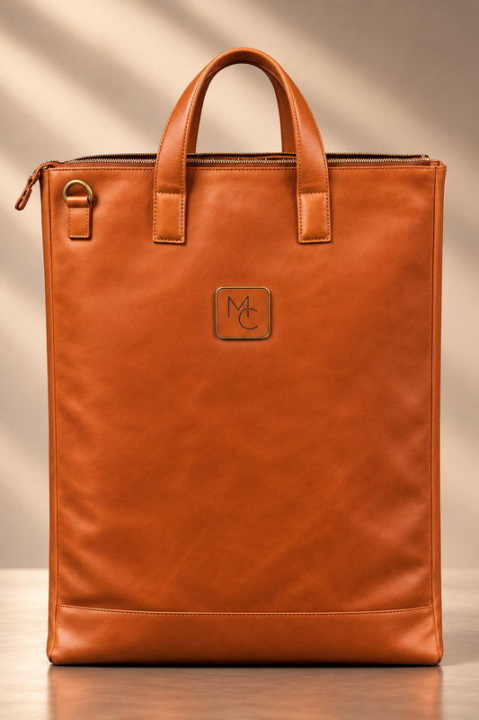 Mac and Clay Tote Leather Bag