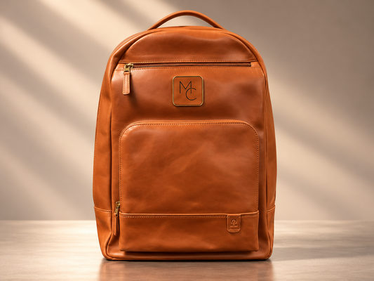 Mac and Clay Leather Backpack