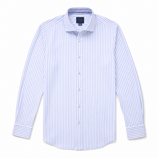 Bengal Stripe Shirt - Blue