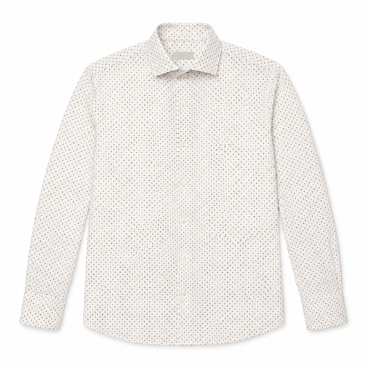 Halyard Dress Shirt - Hemlock Dot