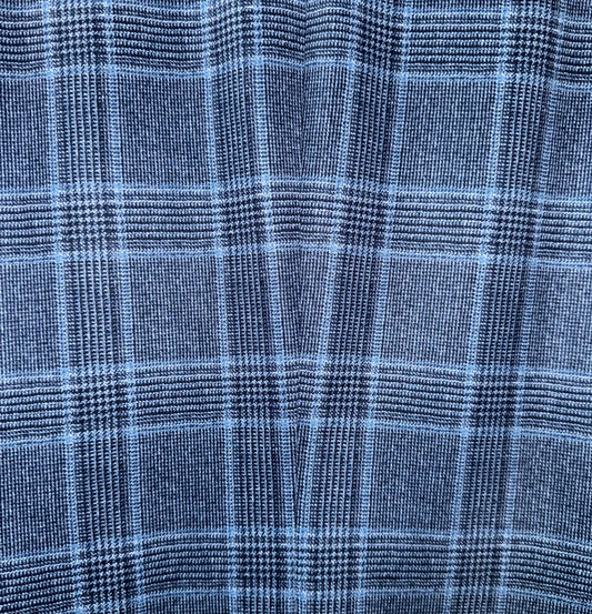 Pellagio Blazer - Light Blue Plaid