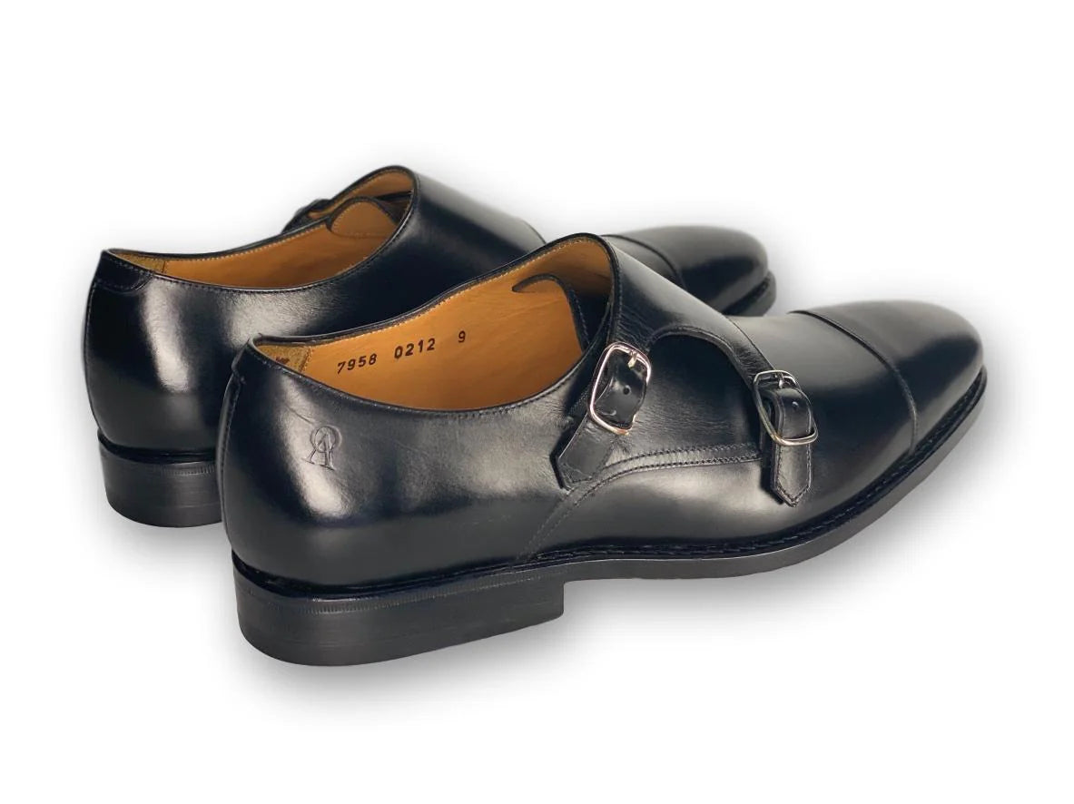 Charleston II Double Monk - Black