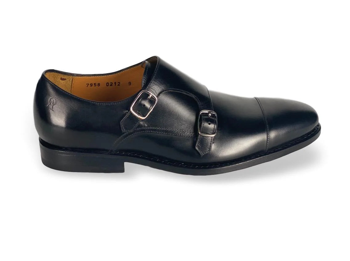 Charleston II Double Monk - Black