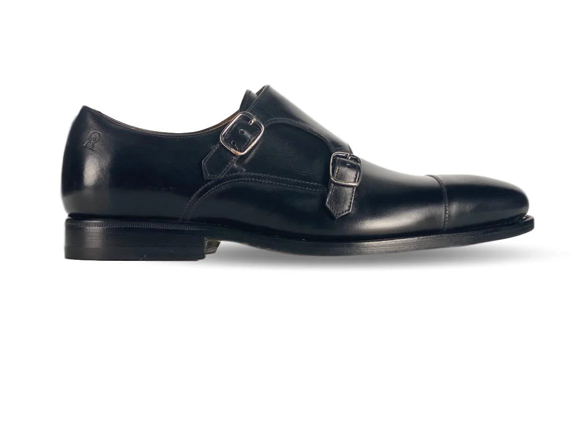 Charleston II Double Monk - Black