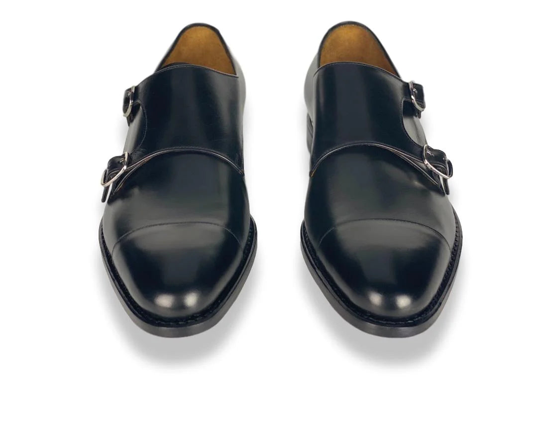 Charleston II Double Monk - Black