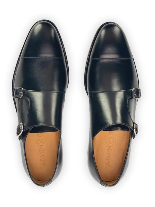 Charleston II Double Monk - Black
