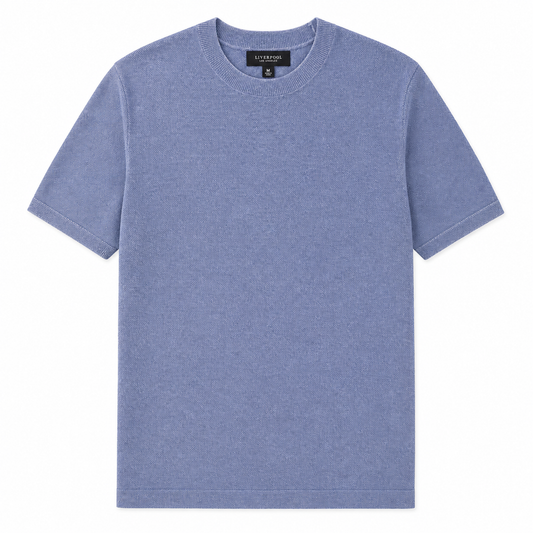Ven SS Woven Shirt - Powder Blue