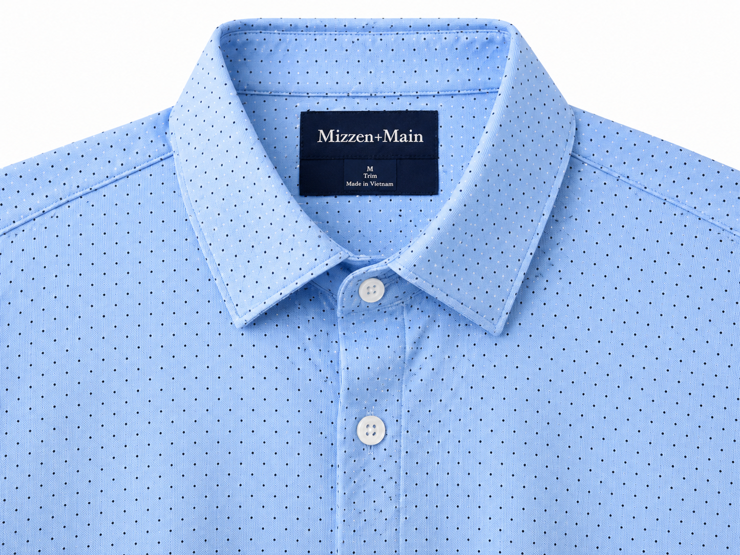 Halyard Short Sleeve - Light Blue Multi Dot