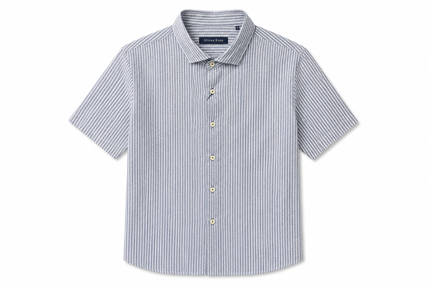 Seersucker Striped SS