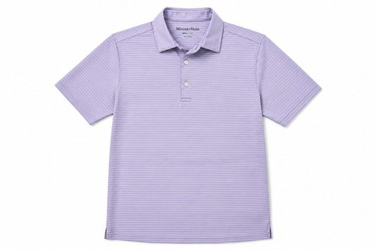 Versa Polo - Purple Dusk Multi Stripe