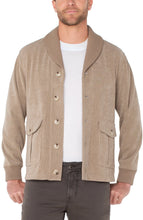 Load image into Gallery viewer, Shawl Collar Cardigan - Taupe
