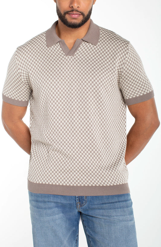 Johnny Collar Sweater Polo