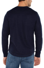 Load image into Gallery viewer, Long Sleeve Crew Neck - Navy

