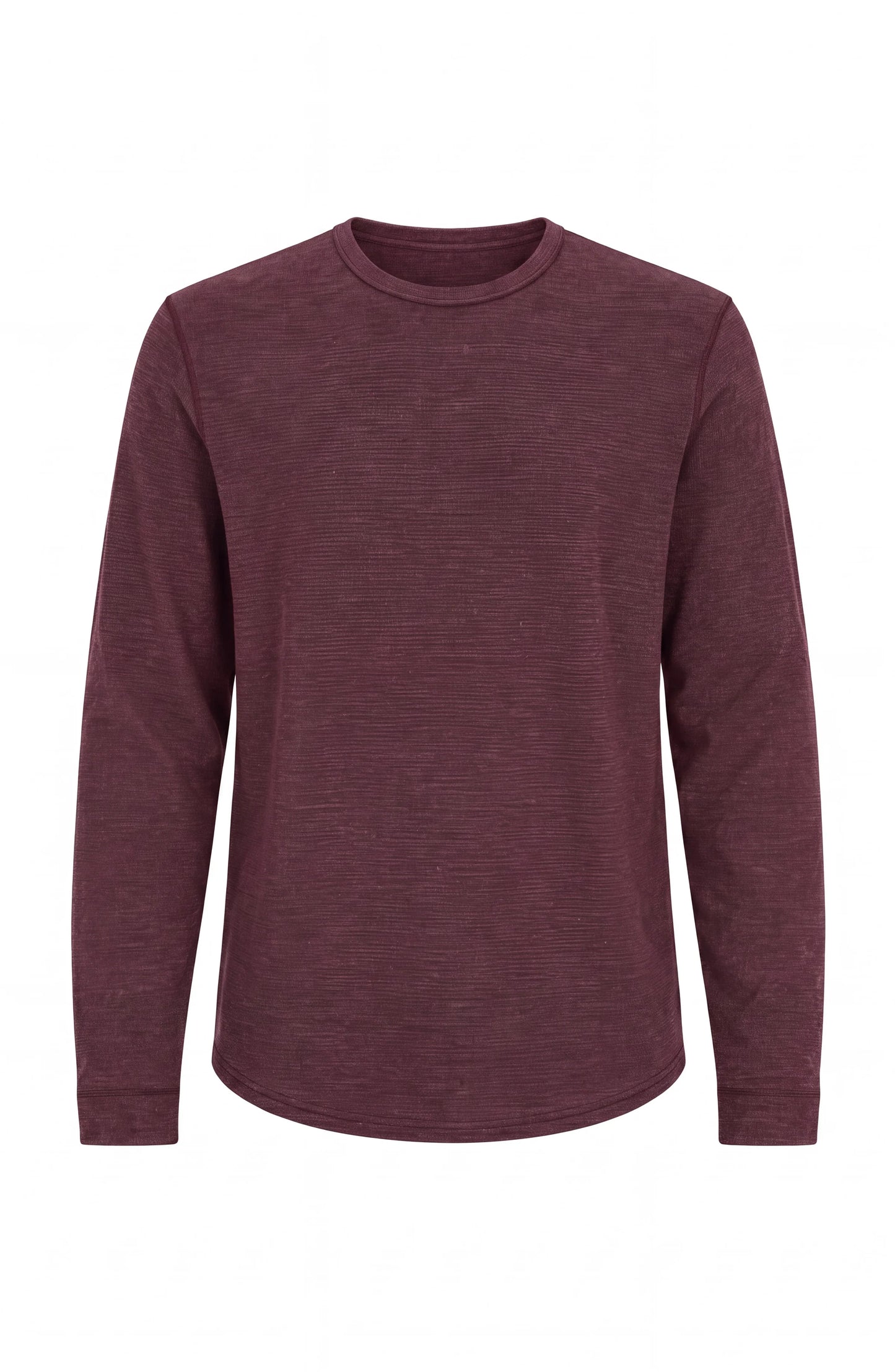 Long Sleeve Crew Neck - Windsor Wine