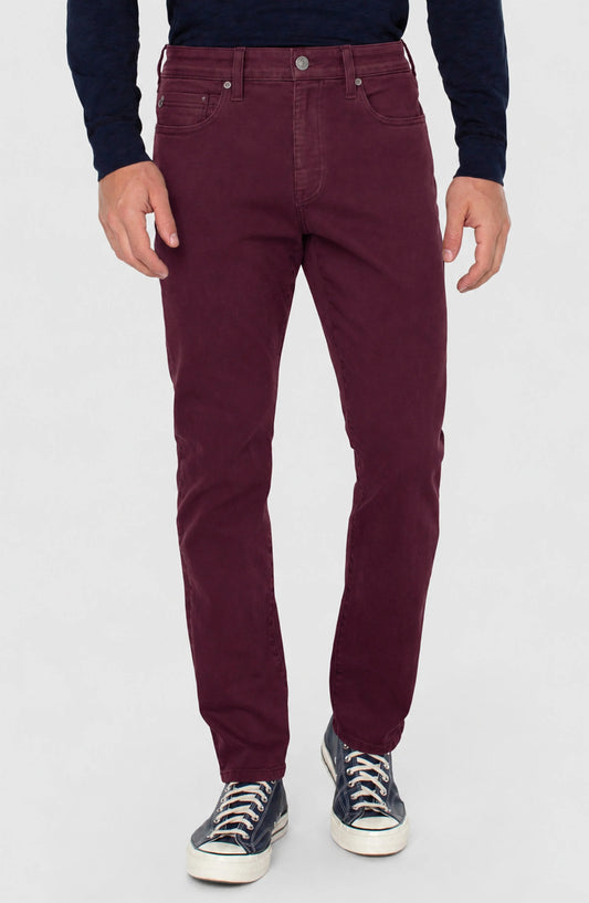 Kingston Modern Straight - Dark Oxblood