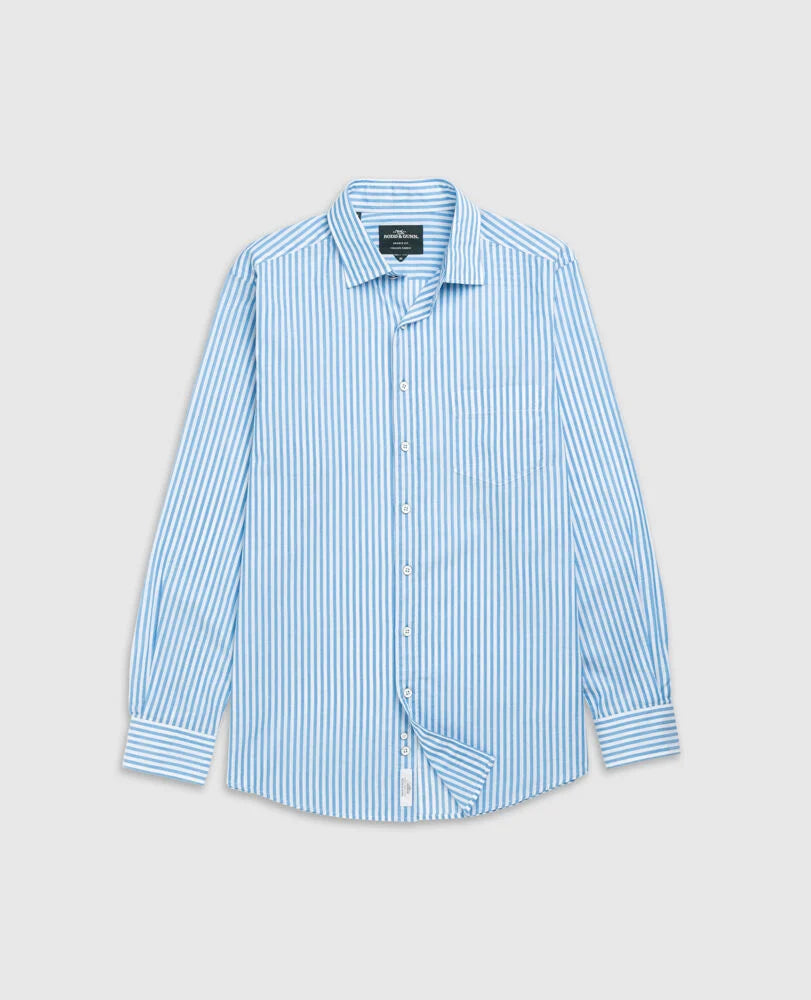 Ferry Landing Sports Fit Shirt - Azure