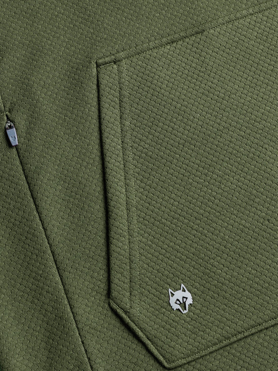 Troy Hoodie - Medium Camp Green