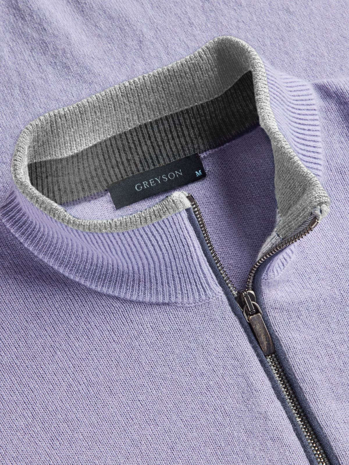 Sebonack Quarter-Zip Sweater - Dewberry Purple