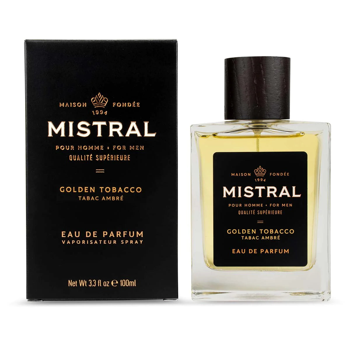 Mistral Men's Fragrance -  Golden Tobacco