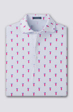 Load image into Gallery viewer, Tipp Performance Polo - White/Plumeria Tipp
