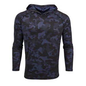 Camo Kennebec Sport Hoodie -  Maltese Blue