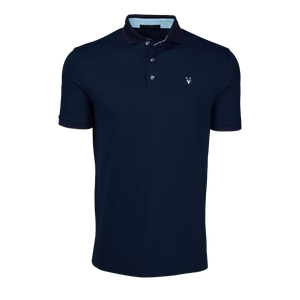 Crowley Icon Polo - Maltese Blue