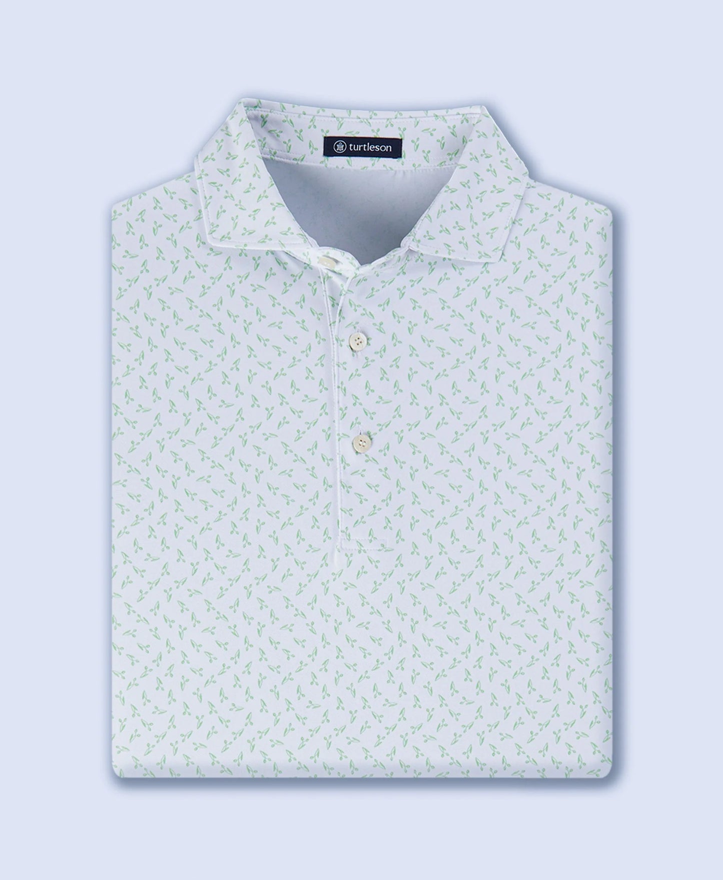Corey Performance Polo - White / Fresh