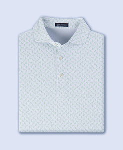Corey Performance Polo - White / Fresh