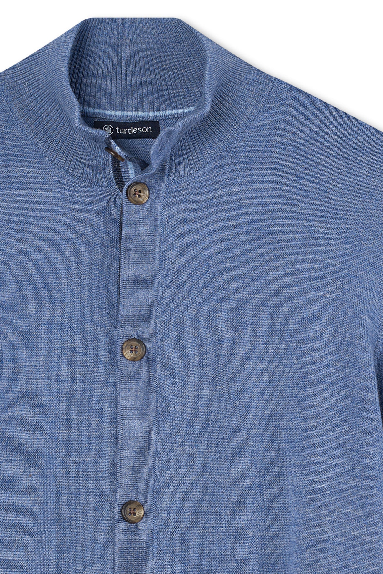 Lakeside Cardigan - Blue Steel Heather