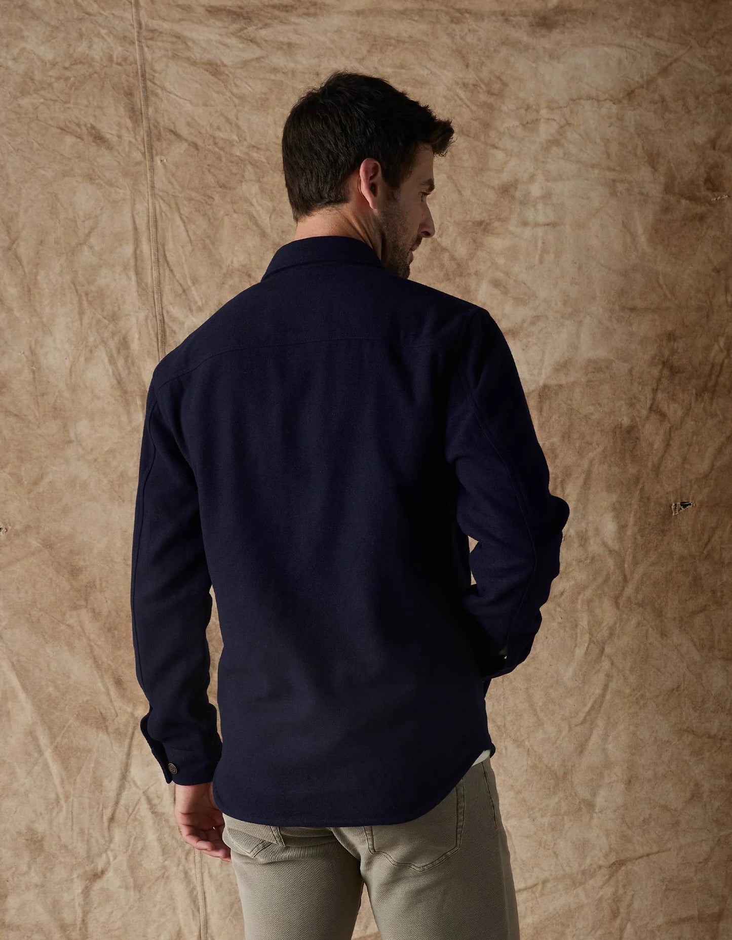 Brightside Flannel Lined Workwear Jacket - Navy