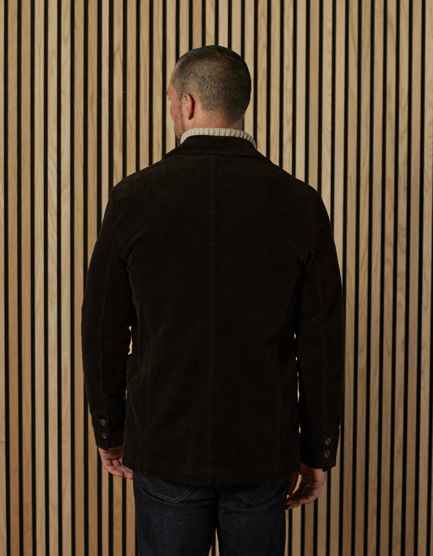 Hawthorne Cord Blazer - Chesnut