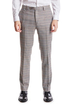 Load image into Gallery viewer, Downing Dress Pants - Tawny Blue Burg Check
