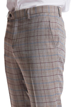 Load image into Gallery viewer, Downing Dress Pants - Tawny Blue Burg Check
