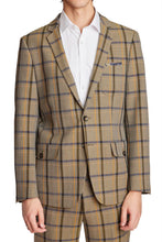 Load image into Gallery viewer, Bromley Notch Jacket -  Military Herringbone Plaid
