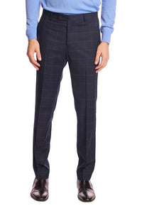 Downing Pant - Navy Windowpane