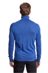 Luxe Fine Gauge Turtleneck Vibrant Blue