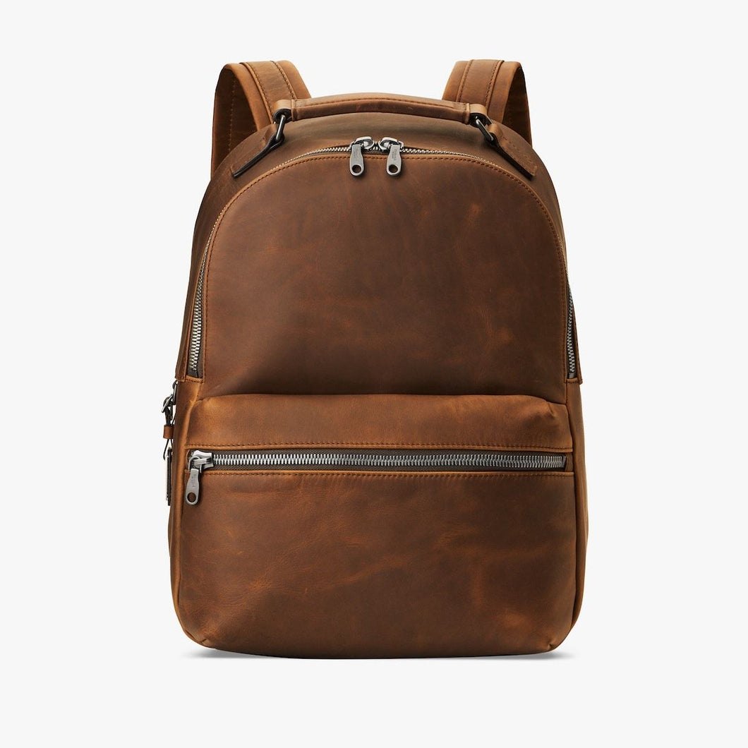 Runwell Backback Navigator - Medium Brown