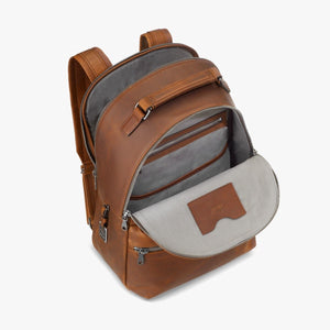 Runwell Backback Navigator - Medium Brown