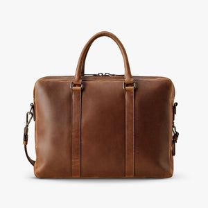 Computer Brief Navigator - Medium Brown