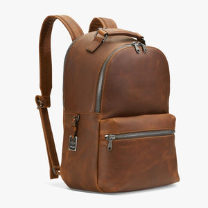 Runwell Backback Navigator - Medium Brown