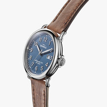 Load image into Gallery viewer, The Runwell 41MM - British Tan Leather Strap
