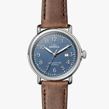 Load image into Gallery viewer, The Runwell 41MM - British Tan Leather Strap
