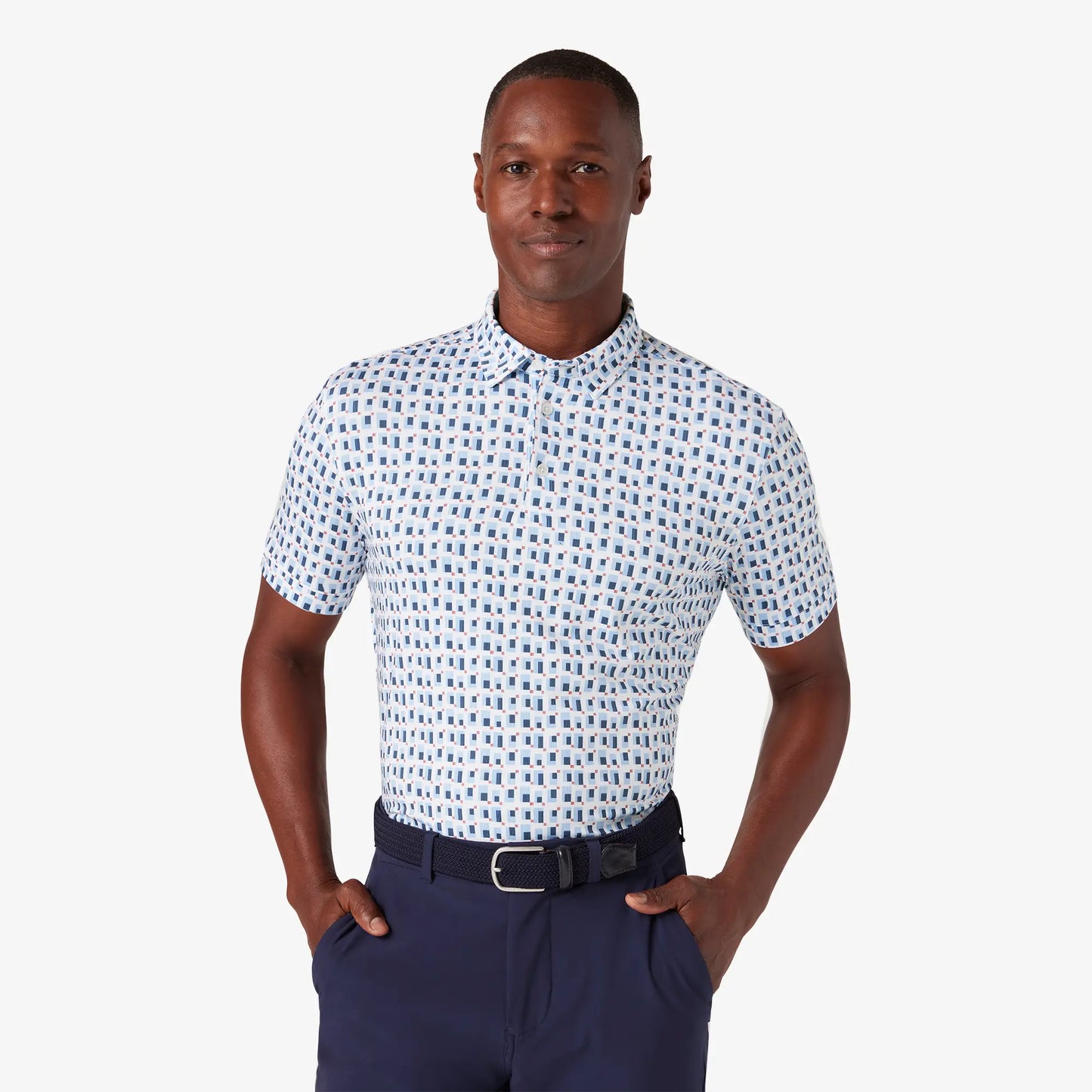 Patriot Print Polo