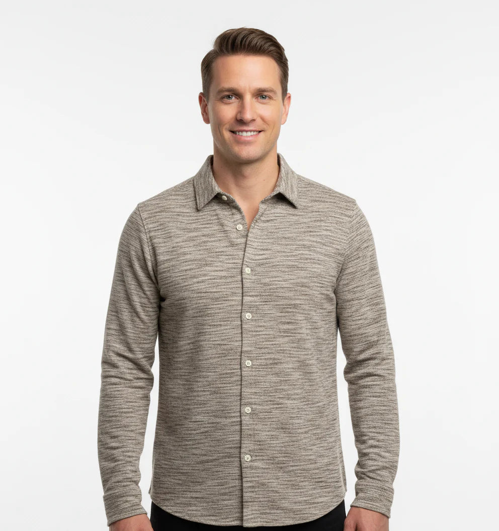 Cielo Knit Shirt - Oatmeal