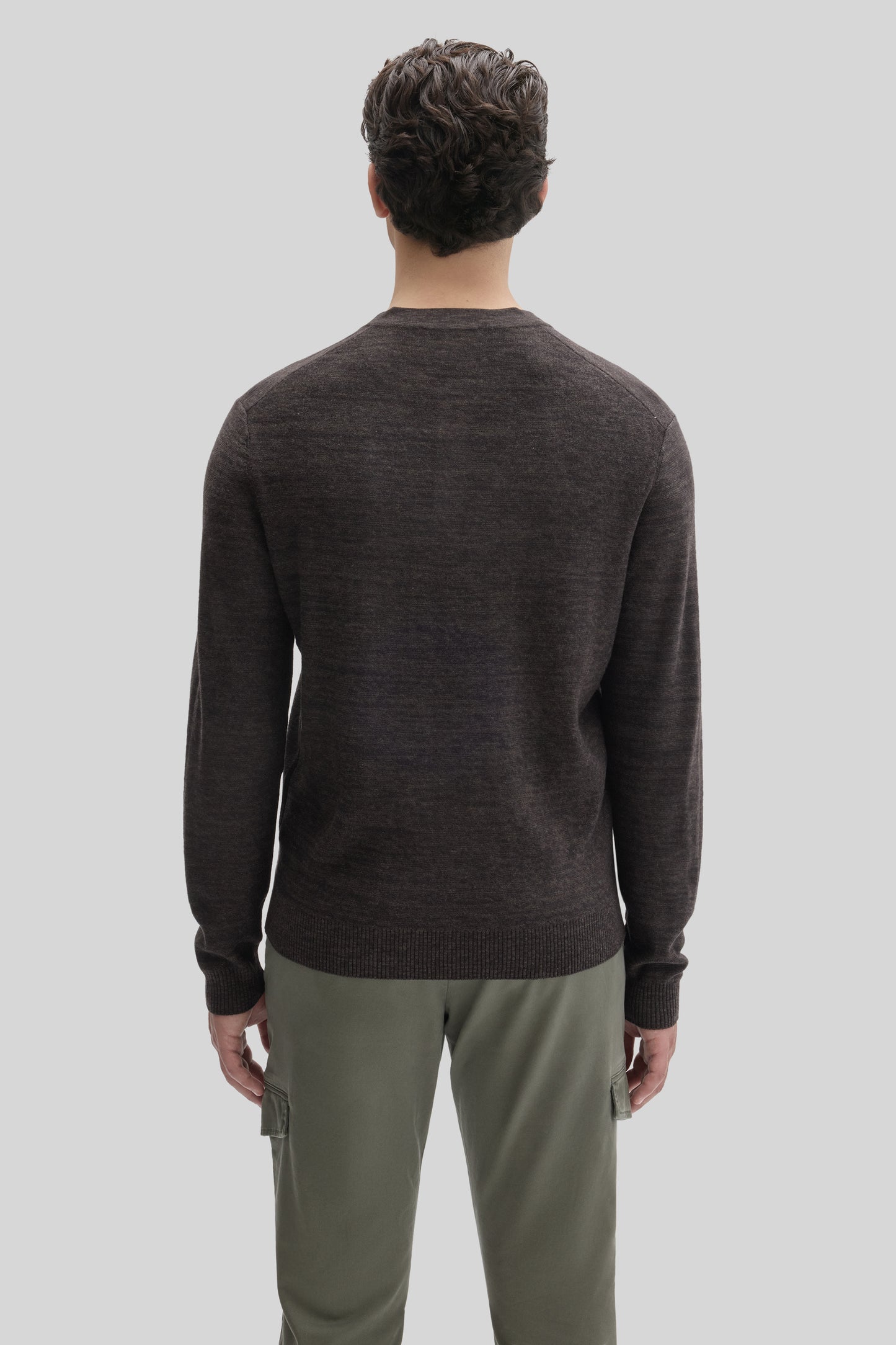 Aranda Henley Sweater -  Espresso