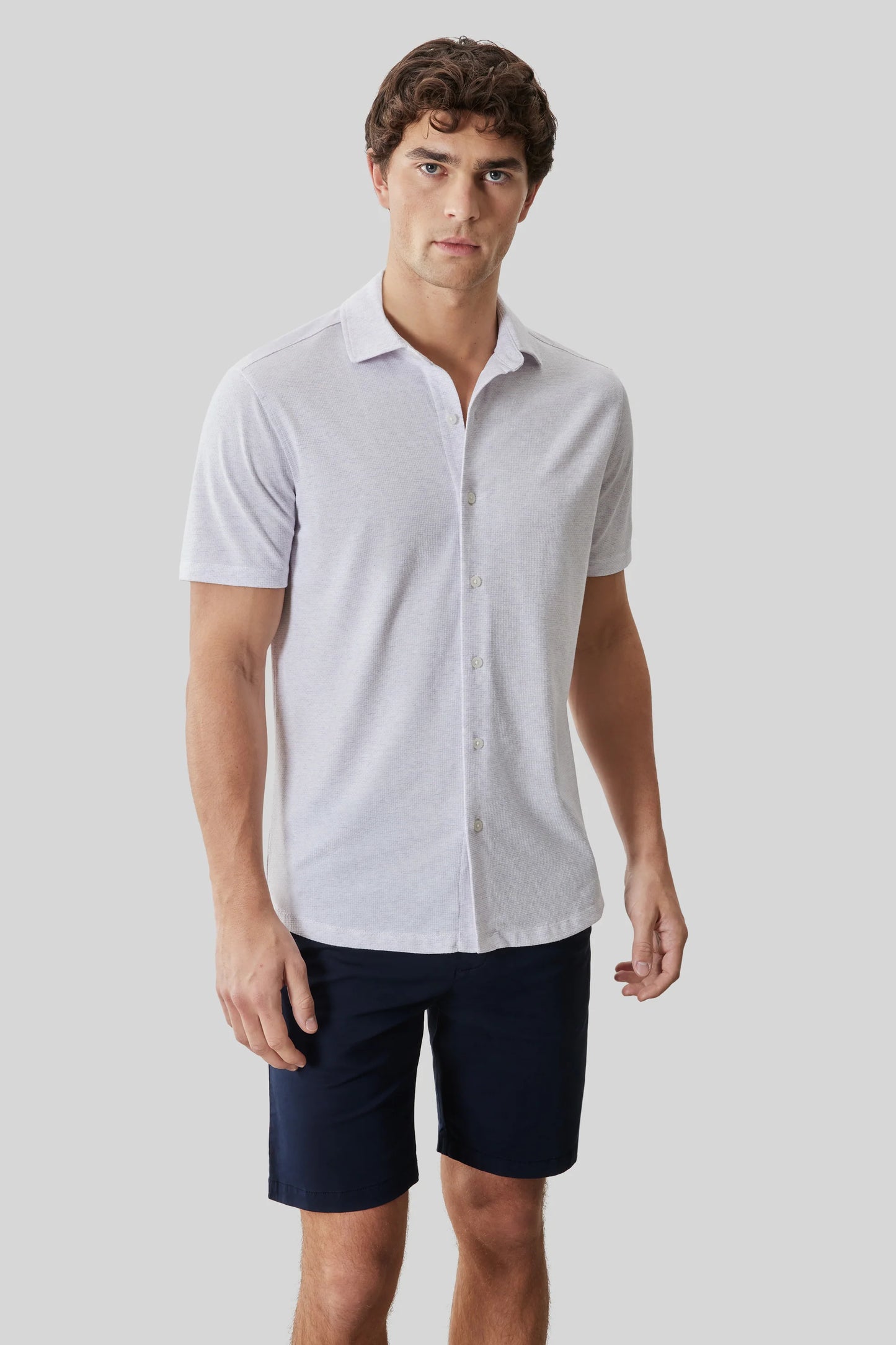 Keyes Knit Shirt - Lavender