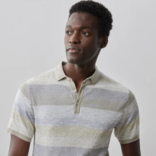Load image into Gallery viewer, Rustico 3 Button Polo - Light Olive
