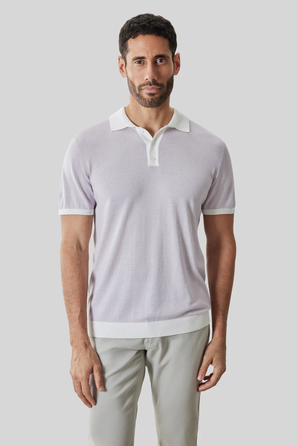 Jorren Sweater Polo - Lavender