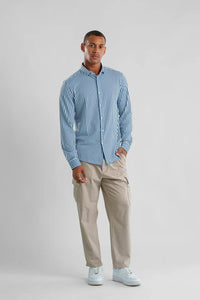 Apex Pique Sunday Stripe - Gibraltar Sea Navy